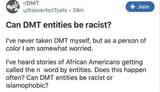 dmt racist