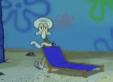 squidward packing up