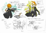 __gunvolt_azure_striker_gunvolt_and_1_more_drawn_by_araki_munehiro__8eec58b2310c44f2aa14523ada90f240