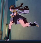 btich running
