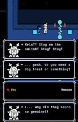 kris wants treats
