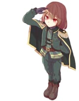 Commander Chara salutes