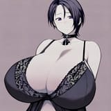 2326003-dfshmr-choker-dark-blue-hair-short-ha-Illustriousillustrious-XL-v01