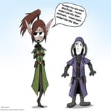 elf and man