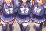 Stacked clomps