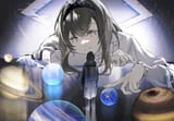 __doctor_and_priestess_arknights_drawn_by_yanfenguo_gao__c8af5dc0fcc36caf46874e3246fdc182