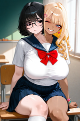 Catherine and Kitti