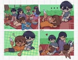 baby Sunny learning affection by ullilya1