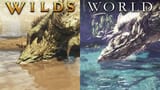 MH Wilds vs World Artstyle