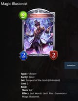 magic illusionist