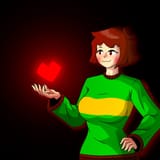 booby chara holding a soul