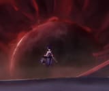Crimson moon