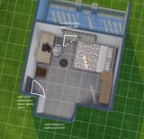 bedroom layout ts4