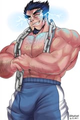 __nidai_nekomaru_danganronpa_and_1_more_drawn_by_dhanisani__ae0835357cbcf33b65b03ed1d649052b