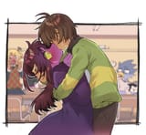 kissing