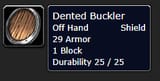 dented