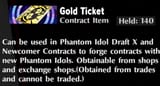 gold tickets