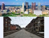 Columbus City Ohio and Cleveland Ohio
