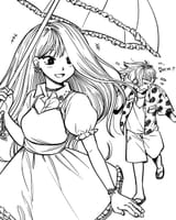 Fancy Mari and Casual Hero