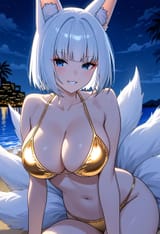 Kaga Golden Swimsuit 2