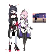__elysia_and_raiden_mei_honkai_and_1_more_drawn_by_kokaki_mumose__c22c4aa78e876a026f068270577a4da9