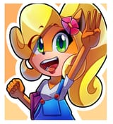 coco_bandicoot__speedpaint__by_cuteytcat_dbcx2ic