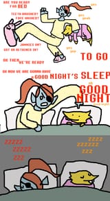 its bed time bitch