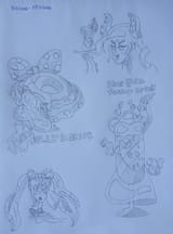 Sweetheart &amp; Molly in their Appetizing forms @lord_ghirahim