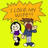 I LOVE MY WIFE @omori_pie