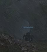 god forbid