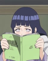 blushing hinata book