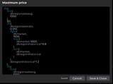 tsm max price settings