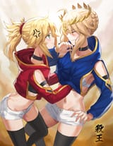 __artoria_pendragon_mordred_mordred_and_artoria_pendragon_fate_and_2_more_drawn_by_tonee__ada3d1f77f5c5c9f2a9ed9d616b5a012