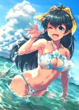 __ganaha_hibiki_idolmaster_and_1_more_drawn_by_mikel_4hands__e1f8739ab5b149eec07f891090267549