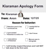 apology