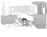 Lonely on a bench