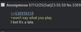 You