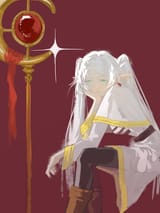 __frieren_sousou_no_frieren_drawn_by_yuan_a_zi_a__9d349324e902ea284aae435b83d8f36b