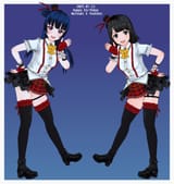 shark idol yoshiko and mutsumi 1