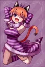 __caracal_and_cheshire_cat_kemono_friends_and_2_more_drawn_by_hikarikmy__1b1e3f80eb65ab9361e47e4cf700a6cd