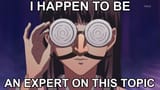 happen to be an expert