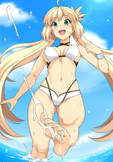 artoria caster swimsuit