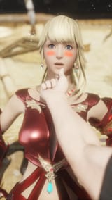 KazWorks -Final Fantasy XIV- Lyse has been teasing the WoL throughout all of Stormblood and now they take control over her❤️💛~ 02