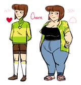 chara grown up (papara timeline)