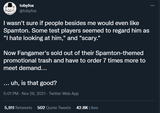 Toby Spamton tweet