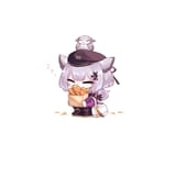 __ptilopsis_and_ptilopsis_arknights_drawn_by_nazo_no_hana__262e63b225ec271d263a5fae61ff359f
