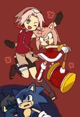 Sonic amy sakura Sasuke