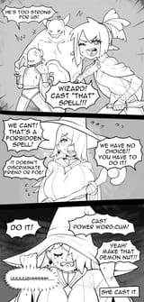 wizard forbidden spell