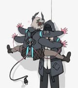 __doctor_and_raidian_arknights_drawn_by_gongbangmanchi_daisy_cutter__2760ed2161819b73a41b50d8ecbe63b4