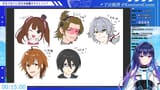 (765) 【315プロ編】1人15分で！アイドルさんを描きます！！【お絵描き】【#ヴイアラ _ 上水流宇宙】 - YouTube - 2-18-11